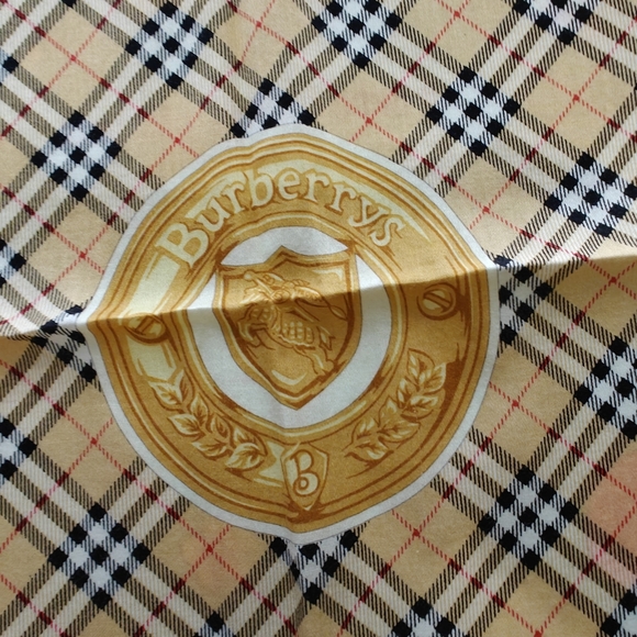 HURRY!! STORE CLOSE THIS WEEK!! Burberry Handkerchief - Picture 2 of 4